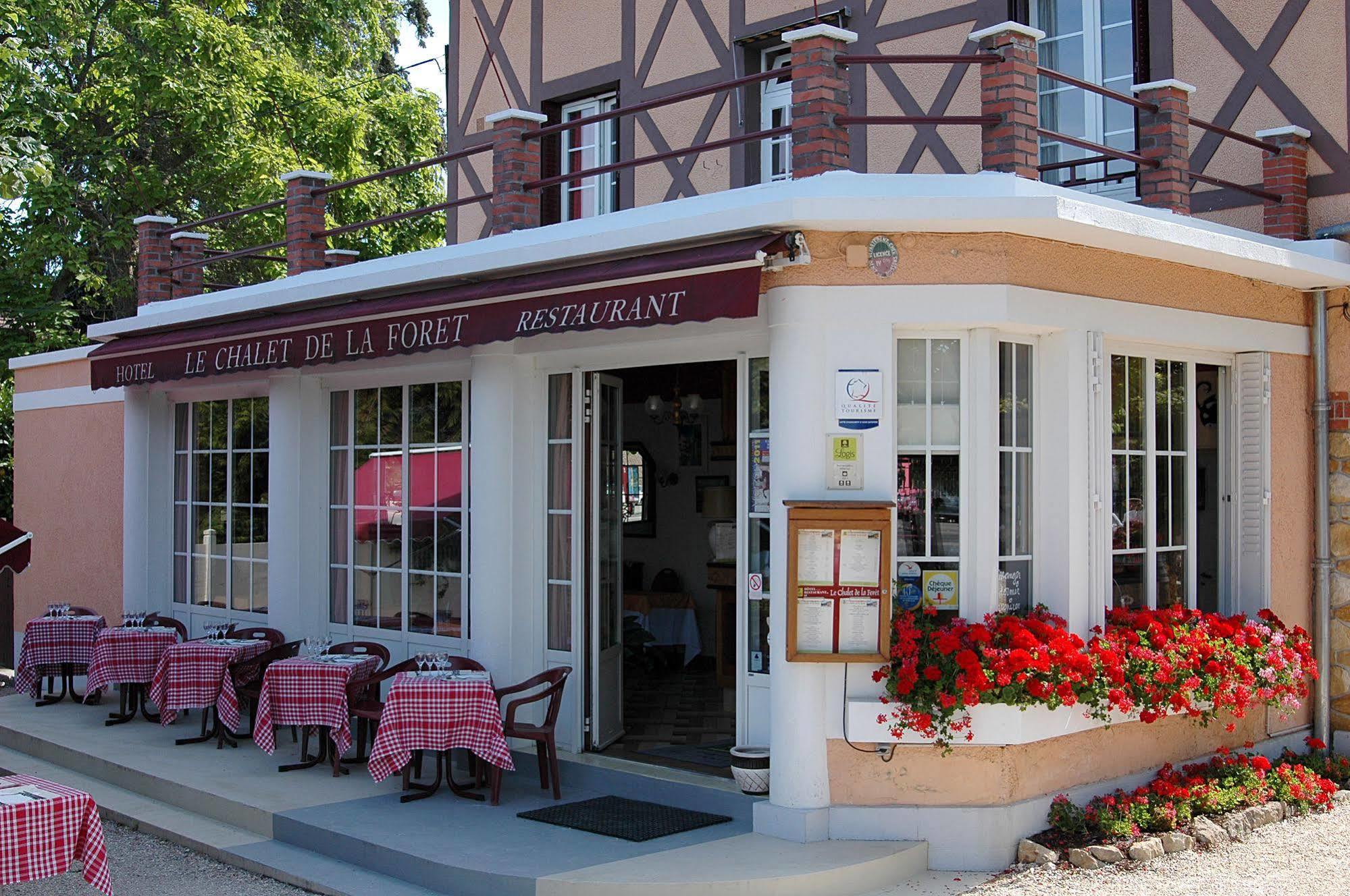 Le Chalet De La Foret Hotel 3 Etoiles Et Restaurant Вьерзон Экстерьер фото