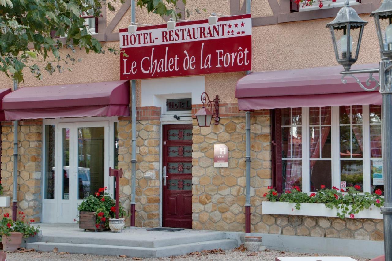 Le Chalet De La Foret Hotel 3 Etoiles Et Restaurant Вьерзон Экстерьер фото