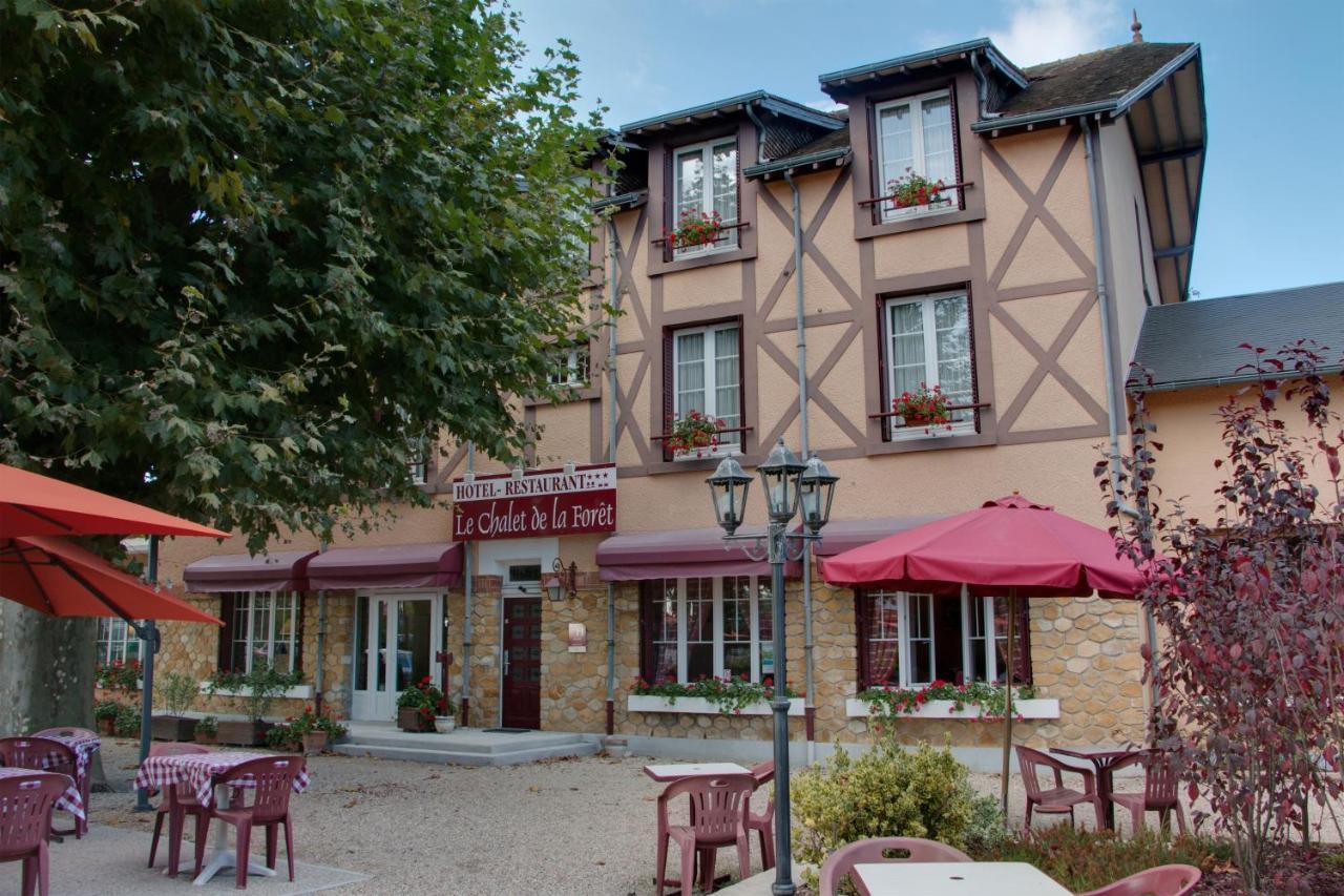 Le Chalet De La Foret Hotel 3 Etoiles Et Restaurant Вьерзон Экстерьер фото